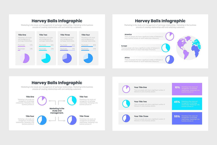 Harvey Ball Charts Infographic Templates-PowerPoint Template, Keynote Template, Google Slides Template PPT Infographics -Slidequest