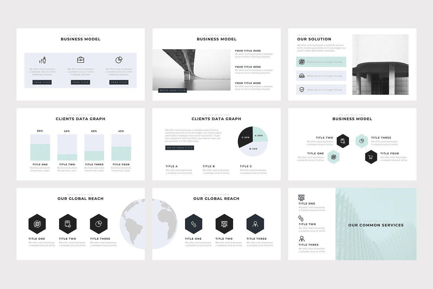 Omma Minimal PowerPoint Template – Slidequest