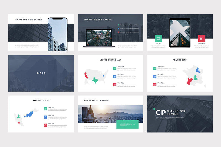 Company Profile Google Slides-PowerPoint Template, Keynote Template, Google Slides Template PPT Infographics -Slidequest