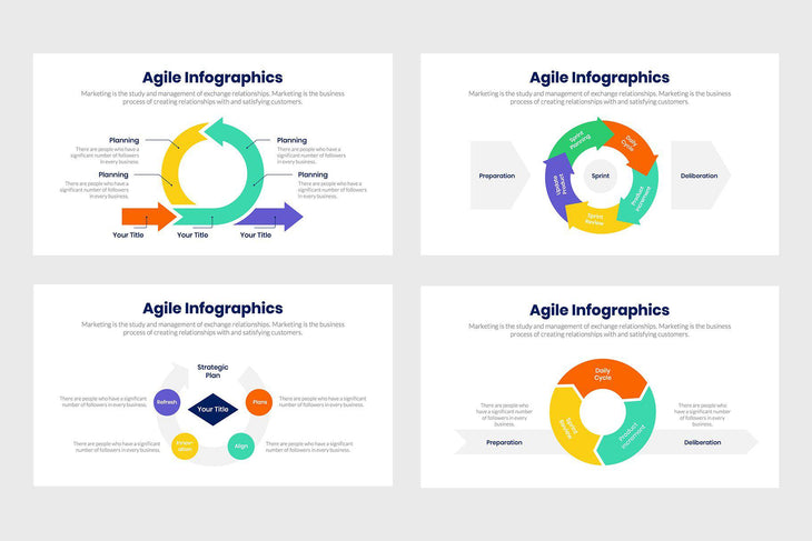 Agile Infographics Template PowerPoint Keynote Google Slides PPT KEY GS