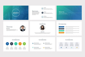 Alestra PowerPoint Template - TheSlideQuest