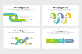 Arrow Infographics-PowerPoint Template, Keynote Template, Google Slides Template PPT Infographics -Slidequest