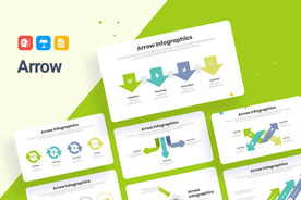 Arrow Infographics-PowerPoint Template, Keynote Template, Google Slides Template PPT Infographics -Slidequest