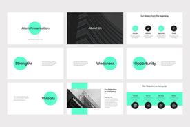 Atom PowerPoint Template - TheSlideQuest