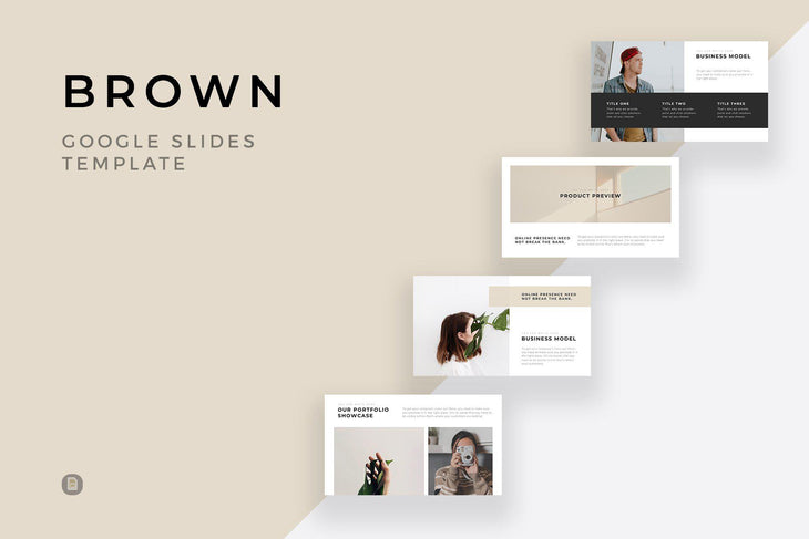 Brown Minimal Google Slides - TheSlideQuest