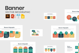 Banner Vector Infographics-PowerPoint Template, Keynote Template, Google Slides Template PPT Infographics -Slidequest