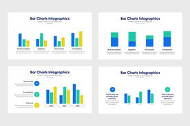 Bar Charts Infographics-PowerPoint Template, Keynote Template, Google Slides Template PPT Infographics -Slidequest