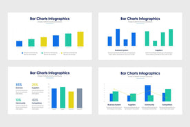 Bar Charts Infographics-PowerPoint Template, Keynote Template, Google Slides Template PPT Infographics -Slidequest
