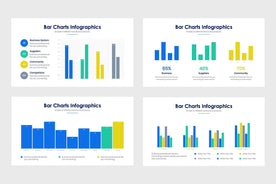 Bar Charts Infographics-PowerPoint Template, Keynote Template, Google Slides Template PPT Infographics -Slidequest