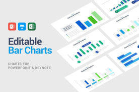 Bar Charts-PowerPoint Template, Keynote Template, Google Slides Template PPT Infographics -Slidequest