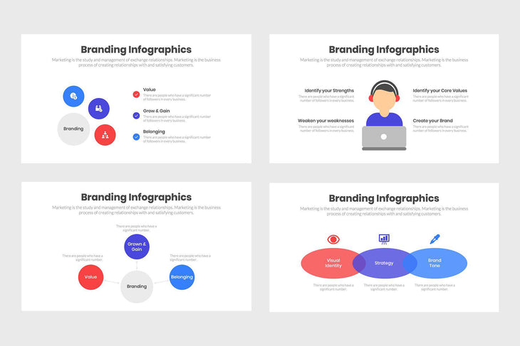 Branding Infographics-PowerPoint Template, Keynote Template, Google Slides Template PPT Infographics -Slidequest