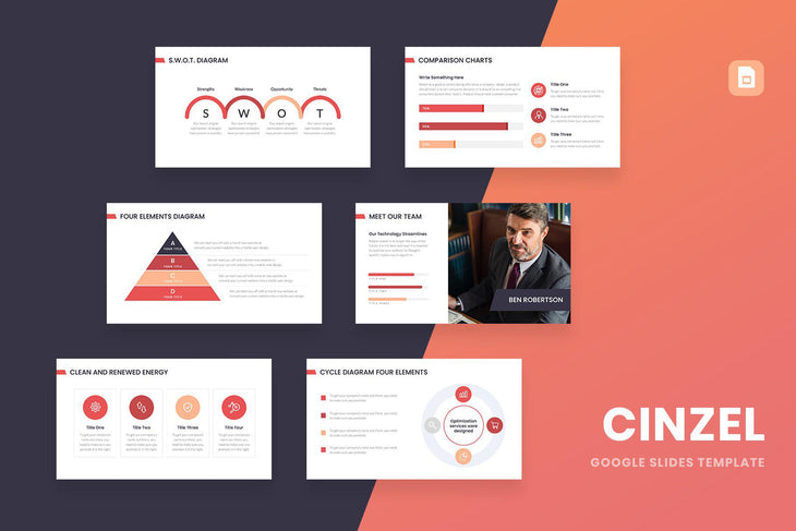 Cinzel Google Slides-PowerPoint Template, Keynote Template, Google Slides Template PPT Infographics -Slidequest