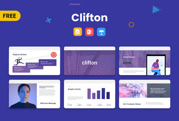 Clifton Free Presentation Template-PowerPoint Template, Keynote Template, Google Slides Template PPT Infographics -Slidequest