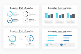 Comparison Charts 3 PowerPoint Template-PowerPoint Template, Keynote Template, Google Slides Template PPT Infographics -Slidequest