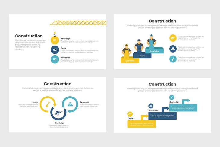 Construction-PowerPoint Template, Keynote Template, Google Slides Template PPT Infographics -Slidequest