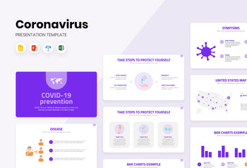 COVID 19 Prevention Presentation Template-PowerPoint Template, Keynote Template, Google Slides Template PPT Infographics -Slidequest