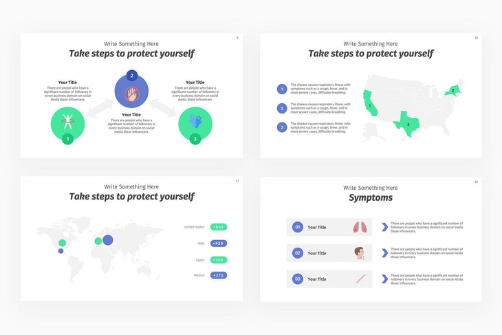How to Prevent Coronavirus Presentation Template-PowerPoint Template, Keynote Template, Google Slides Template PPT Infographics -Slidequest
