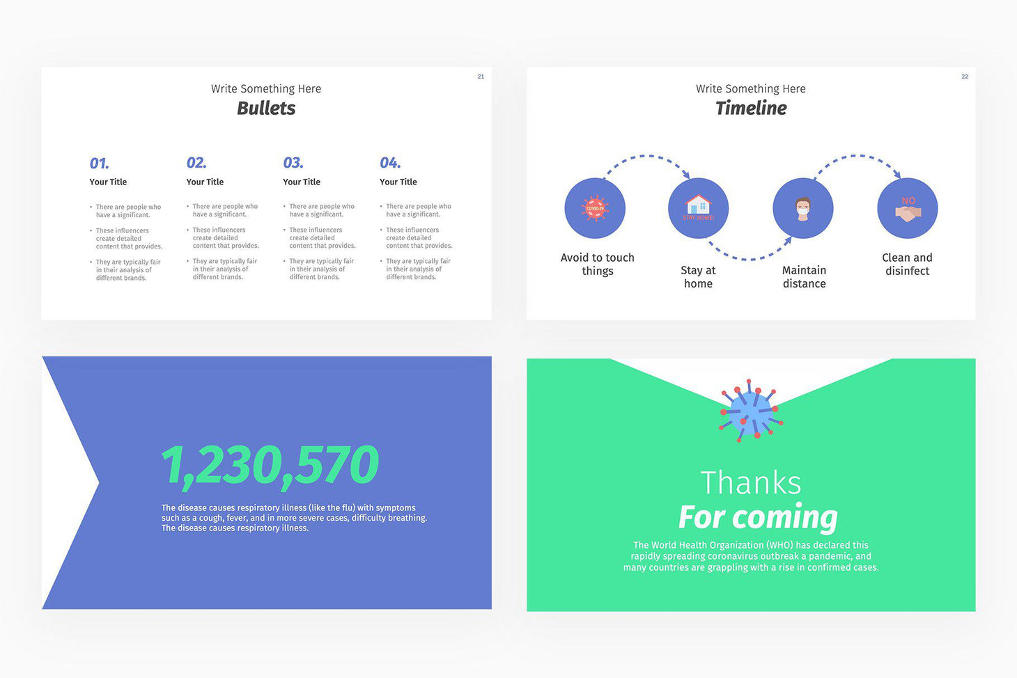 How to Prevent Coronavirus Presentation Template Slidequest