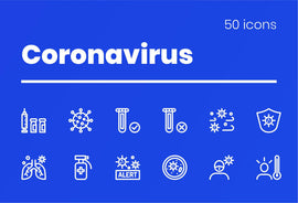 Coronavirus Icons by Slidequest-PowerPoint Template, Keynote Template, Google Slides Template PPT Infographics -Slidequest