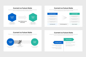 Current VS Future State Infographics Template PowerPoint Keynote Google Slides PPT KEY GS