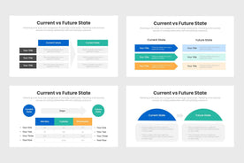 Current VS Future State Infographics Template PowerPoint Keynote Google Slides PPT KEY GS