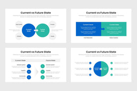 Current VS Future State Infographics Template PowerPoint Keynote Google Slides PPT KEY GS