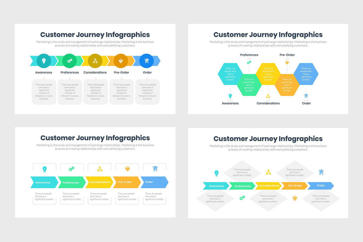 Customer Journey Infographics Template PowerPoint Keynote Google Slides PPT KEY GS