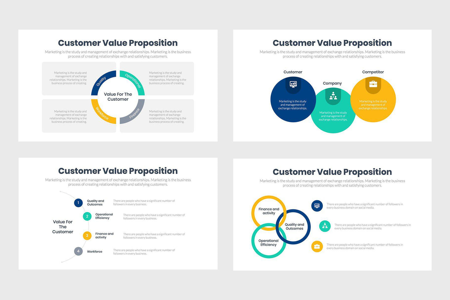Customer Value Propositions Infographics – Slidequest
