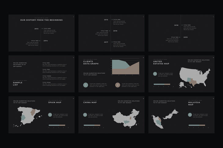 Pexel Minimal PowerPoint Template - TheSlideQuest