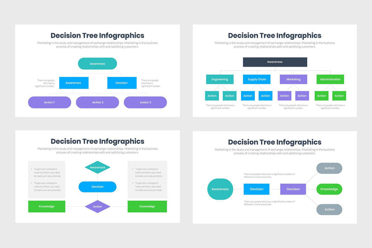 Decision Tree Infographics Template PowerPoint Keynote Google Slides PPT KEY GS