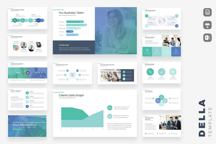 Full Access Pass + Free Updates-PowerPoint Template, Keynote Template, Google Slides Template PPT Infographics -Slidequest
