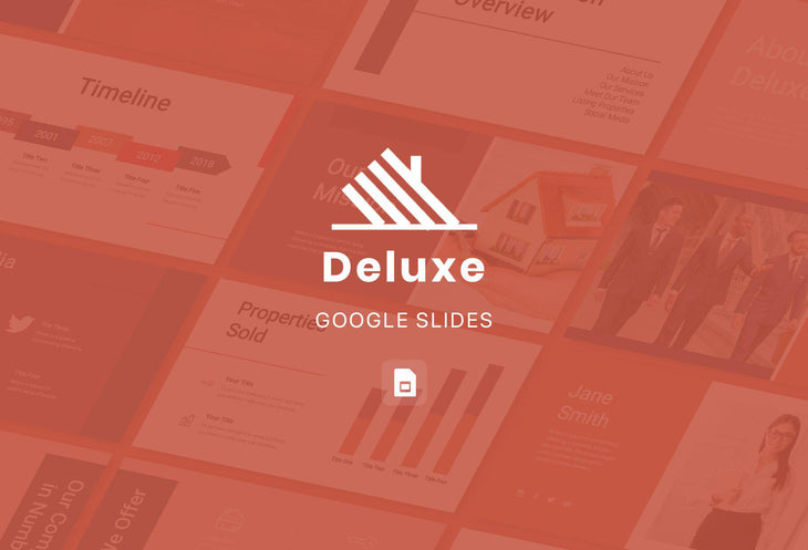 Deluxe Real Estate Google Slides-PowerPoint Template, Keynote Template, Google Slides Template PPT Infographics -Slidequest