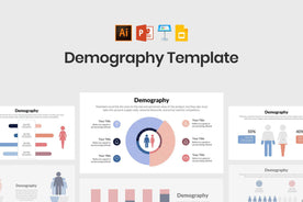 Demography Diagrams Template-PowerPoint Template, Keynote Template, Google Slides Template PPT Infographics -Slidequest