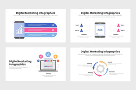 Digital Marketing Infographics-PowerPoint Template, Keynote Template, Google Slides Template PPT Infographics -Slidequest
