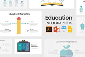 Education Infographics - TheSlideQuest