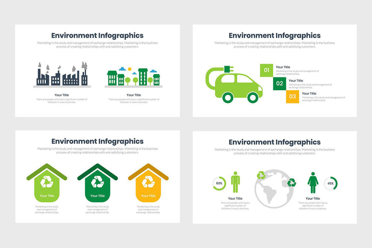 Environment Infographics Template PowerPoint Keynote Google Slides PPT KEY GS