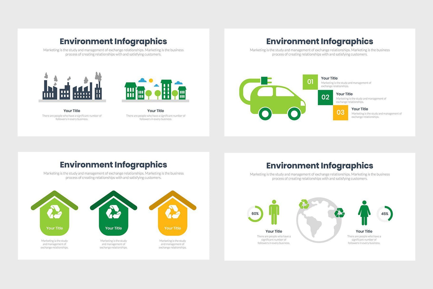 Environment Infographics – Slidequest