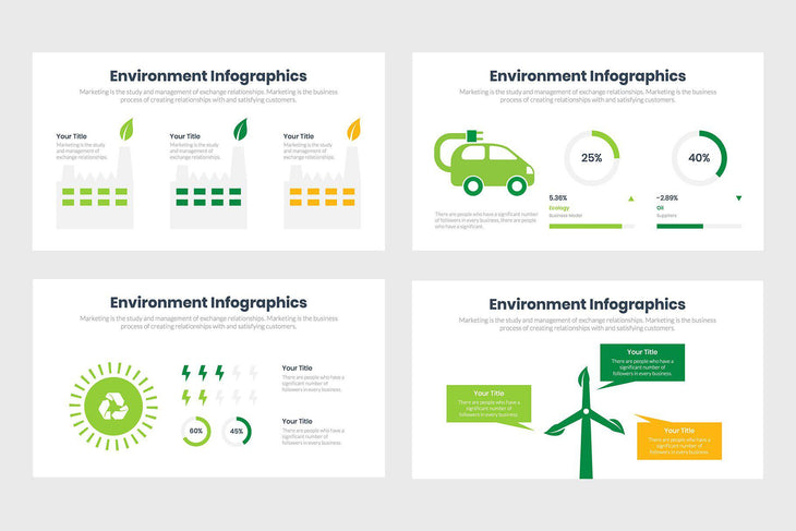 Environment Infographics Template PowerPoint Keynote Google Slides PPT KEY GS