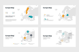 Europe Map-PowerPoint Template, Keynote Template, Google Slides Template PPT Infographics -Slidequest