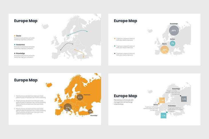 Europe Map-PowerPoint Template, Keynote Template, Google Slides Template PPT Infographics -Slidequest