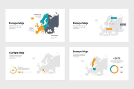 Europe Map-PowerPoint Template, Keynote Template, Google Slides Template PPT Infographics -Slidequest