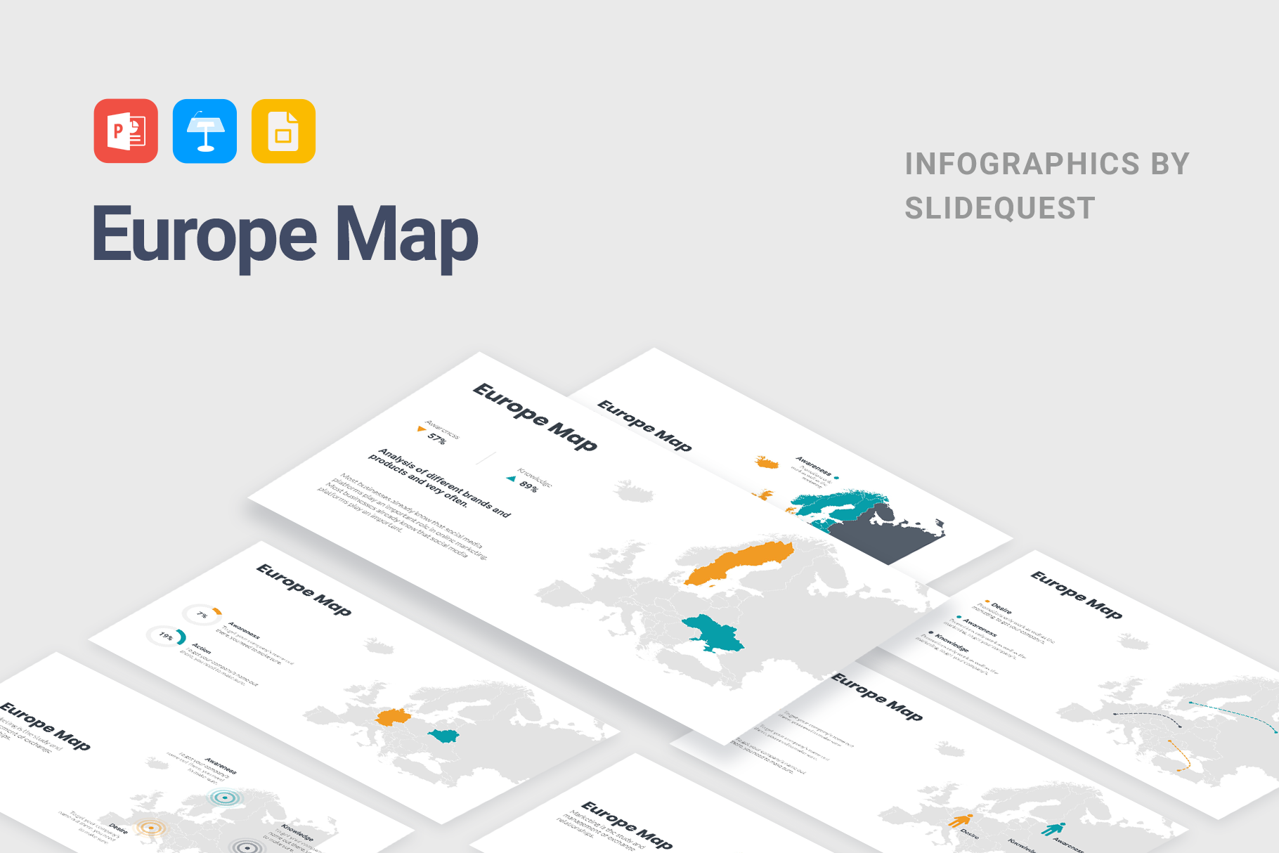 Powerpoint Svd Map Map Powerpoint Template