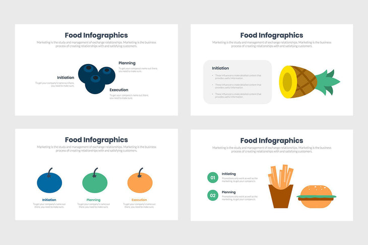 Food Infographics-PowerPoint Template, Keynote Template, Google Slides Template PPT Infographics -Slidequest