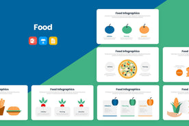 Food Infographics-PowerPoint Template, Keynote Template, Google Slides Template PPT Infographics -Slidequest
