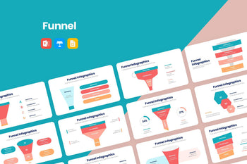 Funnel Infographics Template-PowerPoint Template, Keynote Template, Google Slides Template PPT Infographics -Slidequest