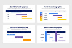 Gantt Charts Infographics-PowerPoint Template, Keynote Template, Google Slides Template PPT Infographics -Slidequest