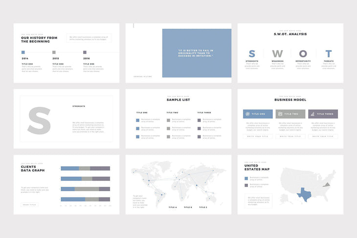 Meiryo Minimalist PowerPoint Template - TheSlideQuest