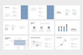 Quattro Minimal PowerPoint Template - TheSlideQuest