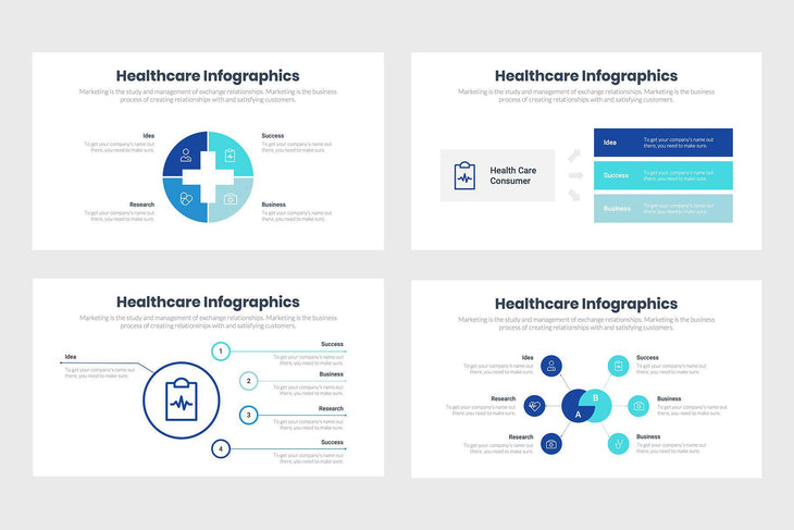 Healthcare Infographics-PowerPoint Template, Keynote Template, Google Slides Template PPT Infographics -Slidequest