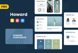 Howard Free Presentation Templates-PowerPoint Template, Keynote Template, Google Slides Template PPT Infographics -Slidequest